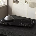 Modern Induction Cooker Inlaid Induction Cooker 3d model