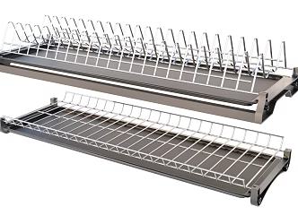 Kitchen appliances Tableware storage 3d model