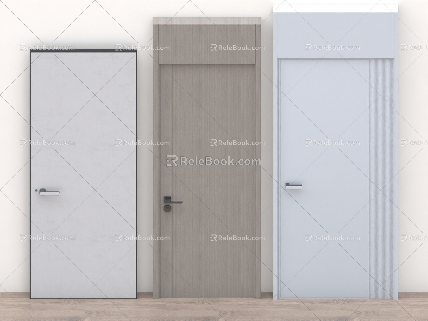 Door Wooden Door Bedroom Door Meeting Room Door Office Door Double Door Paint Door Security Door Living Room Door 3d model