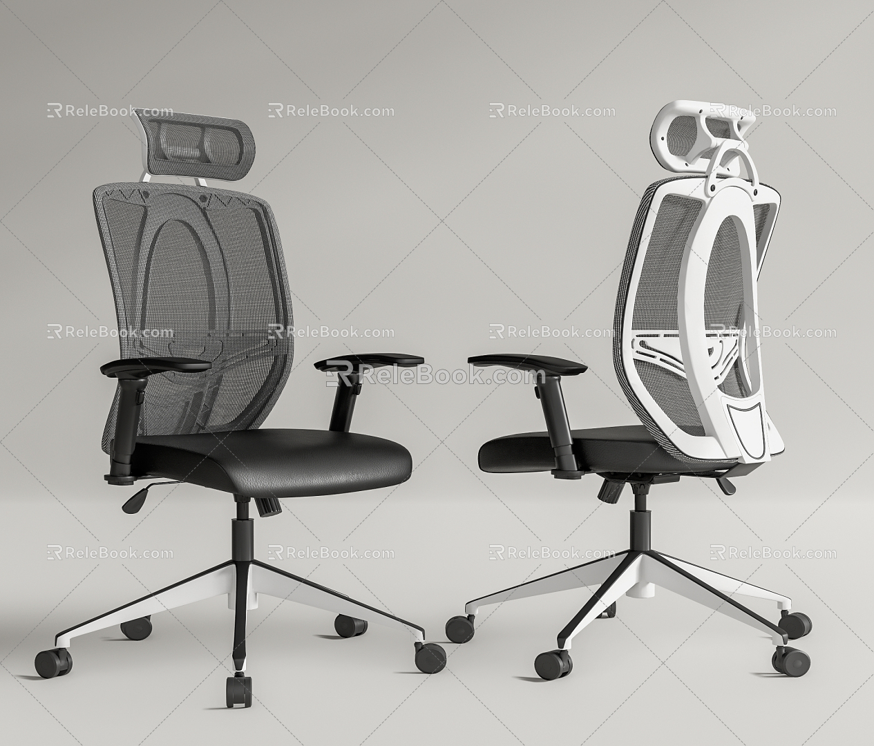 Modern office chair 3d model