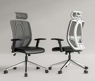 Modern office chair 3d model