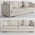 Double sofa 3d model
