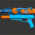 Nerf Blue And Orange Toy Water Gun With Fun Playful Design For Kids