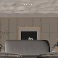 Cozy Natural Themed Hotel Guest Room With Double Beds Panoramic Sea View And Relaxing Lounge