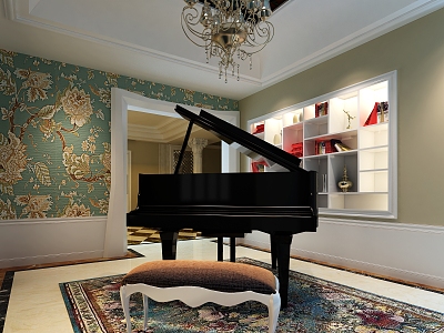 Jianou Piano Room model