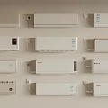Various Wall Mounted Air Conditioner Fans With Modern Designs For Home Use
