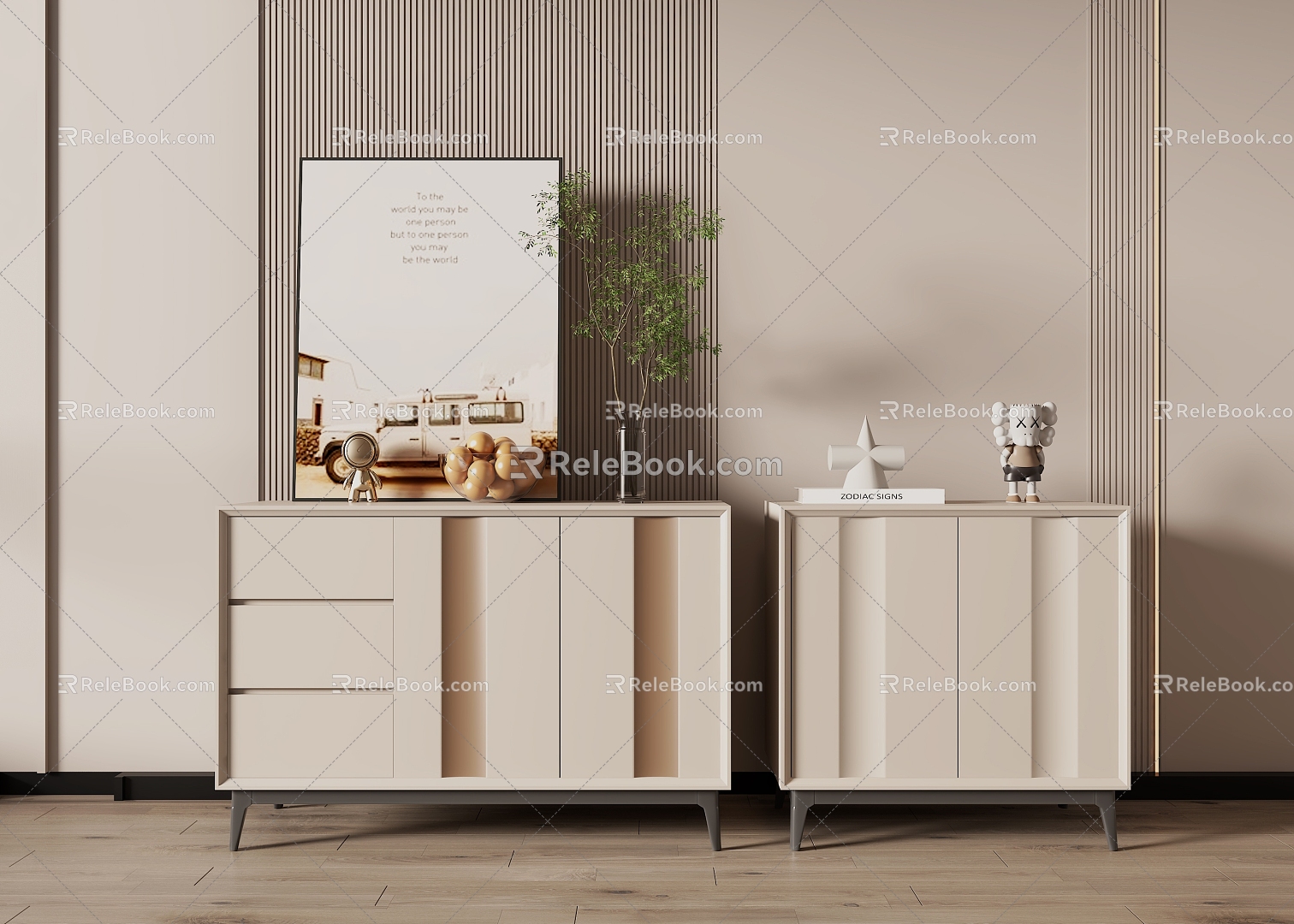 Entrance cabinet 3d model