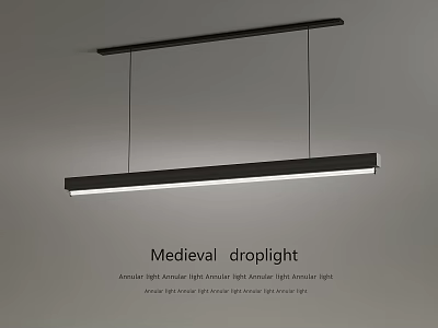Medieval Droplight Classic Hanging Design With Warm Light And Vintage Charm 3d model