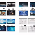 Projection Monitoring Systems With Multiple Screens For Surveillance Display Content