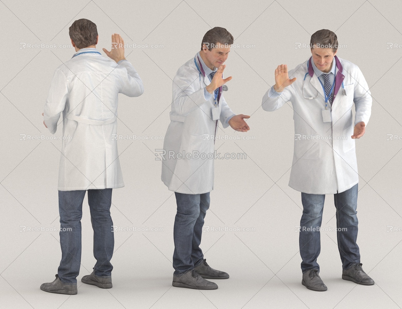 The Man Doctor 3d model