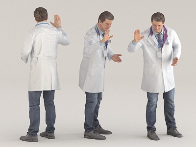 The Man Doctor 3d model