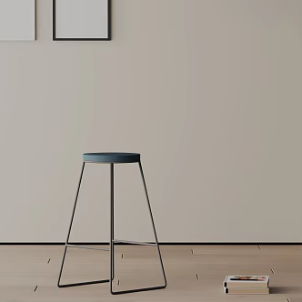 Modern Bar Chair 3d model