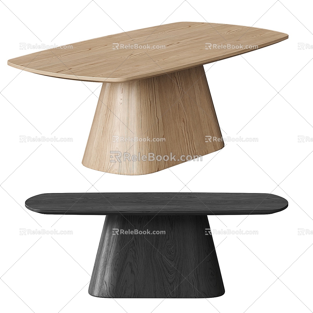 Nordic coffee table 3d model