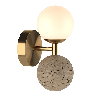 Modern Simple Light Luxury Wall Lamp Wall Lamp Simple Light Luxury Wall Lamp Spherical Wall Lamp 3d model