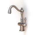 Wall Mounted Stainless Steel Faucet With Classic Design And Single Handle