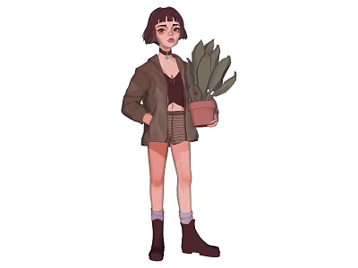 Modern Movie Characters 3d model