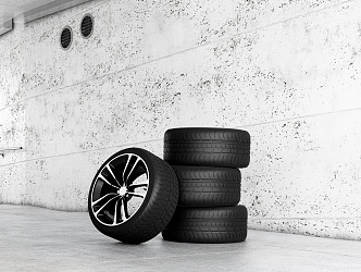 Modern Tires 3d model