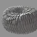 Modern Lazy Sofa Single Sofa 3d model