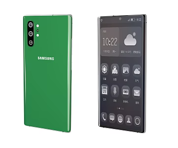 Modern Mobile Phone Samsung Mobile Phone 3d model