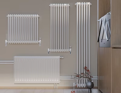 Radiator Heater Radiator Heat Sink Heater Heat Guide Plate Heater Vertical Radiator 3d model