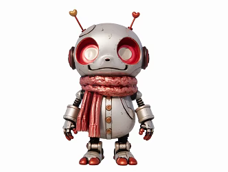 Art ornaments doll 3d model