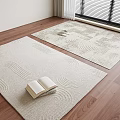 Modern Square Carpet 3d model