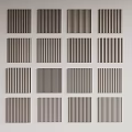 Decorative Wall Panels With Various Vertical Stripes And Modern Textured Designs