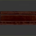 Red Decorative Wooden Box With Intricate Carved Floral Patterns For Home Storage
