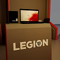 LEGION Gaming Laptop Store With Modern Display Setup And Interior Design