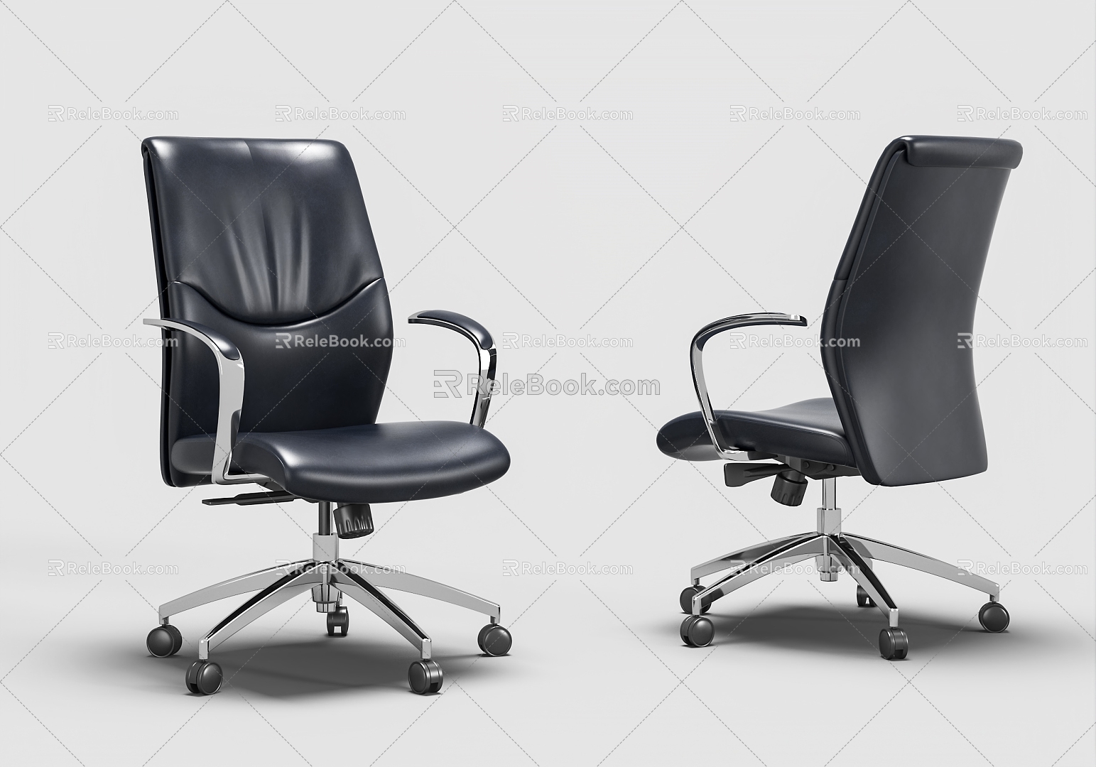 Office Chair Boss Chair Chair Leather Chair Staff Chair model