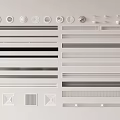 Various Modern Air Conditioner Vents With Different Shapes And Styles