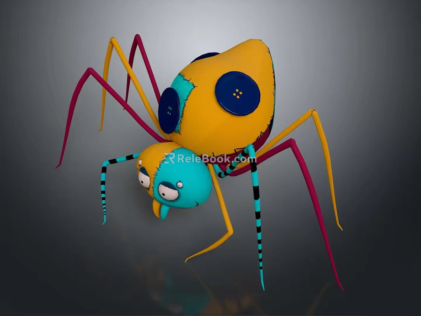 Mech tank mech insect mech spider crab machine crab mechanical crab mech crab 3d model