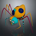 Mech tank mech insect mech spider crab machine crab mechanical crab mech crab 3d model