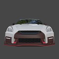 Unlock sports car 3d model