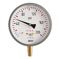 Industrial WIKA Pressure Gauge 200 psi With Use No Oil Indicator