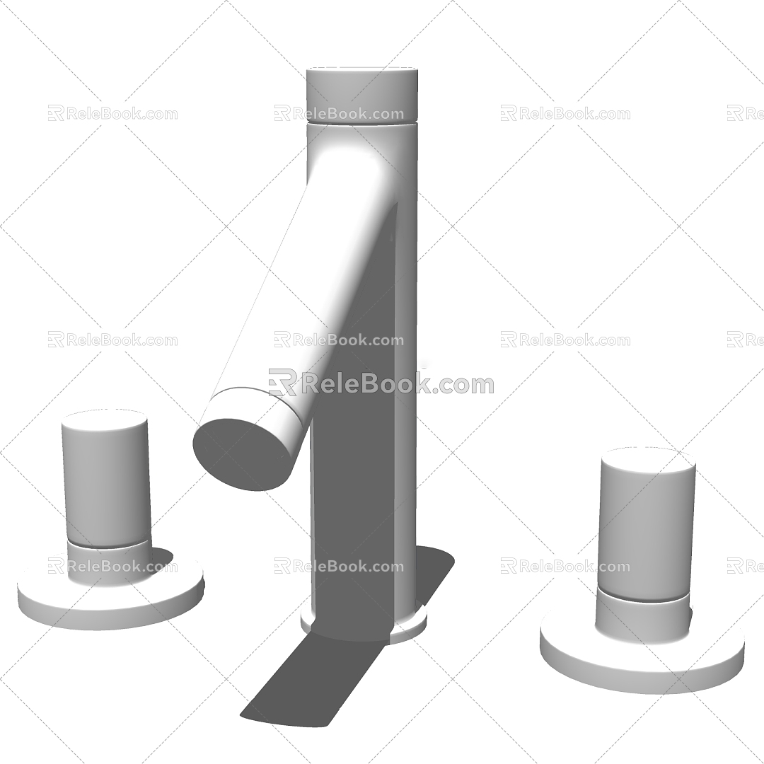 Modern faucet 3d model