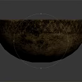 Handcrafted Wooden Bowl With Intricate Carved Patterns For Home Decor And Daily Use