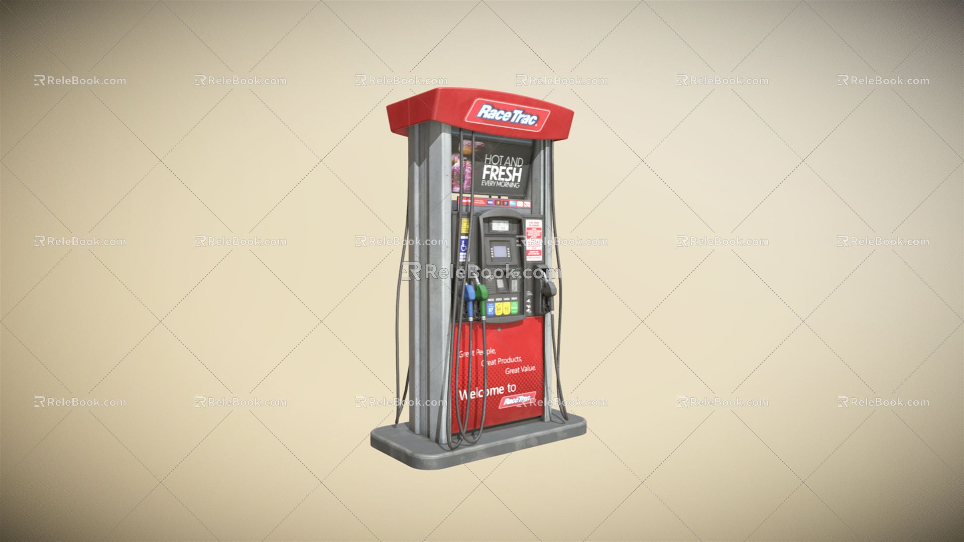 Hyundai Tanker Fuel Pump 3d model