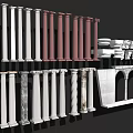 Roman Column Combination 3d model