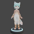 It is impossible to generate a medical device-related title as the picture focuses on a cartoon character with cat ears and blue hair, without any medical device elements. Please provide a picture containing medical device information to proceed.