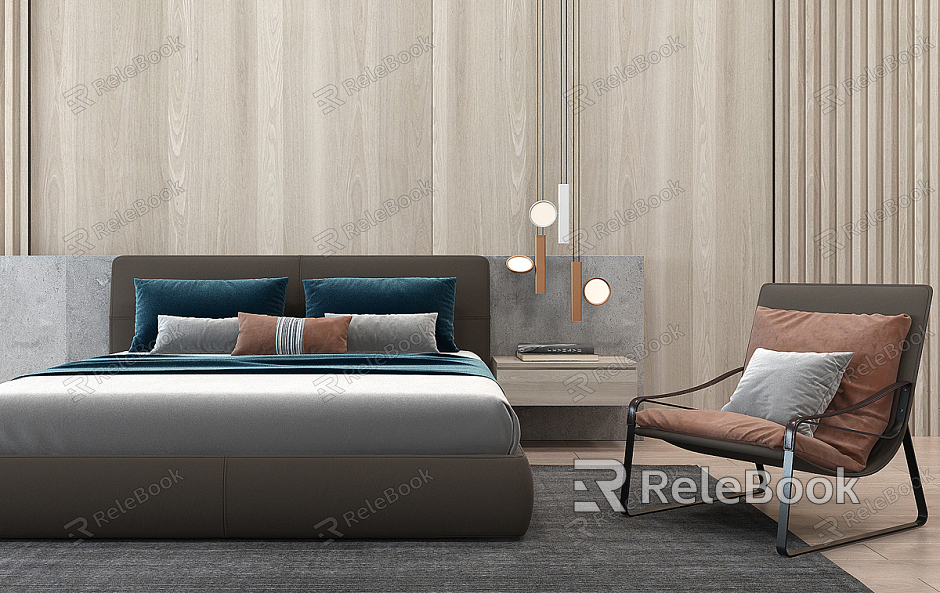 Background double bed model