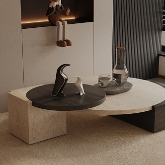 Modern coffee table 3d model