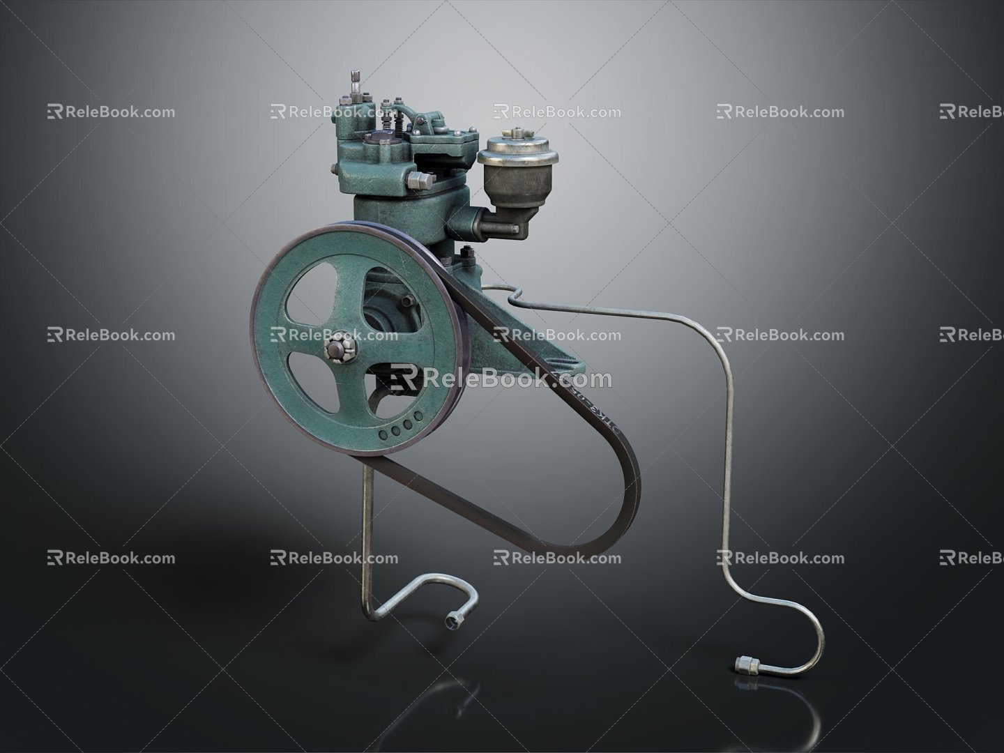 Modern Pressurizing Equipment Pressurizer Machining Machine Tools 3d model