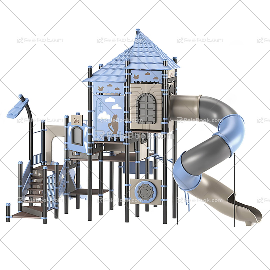 Children's play equipment Modern play equipment model