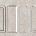 plaster line 3d model