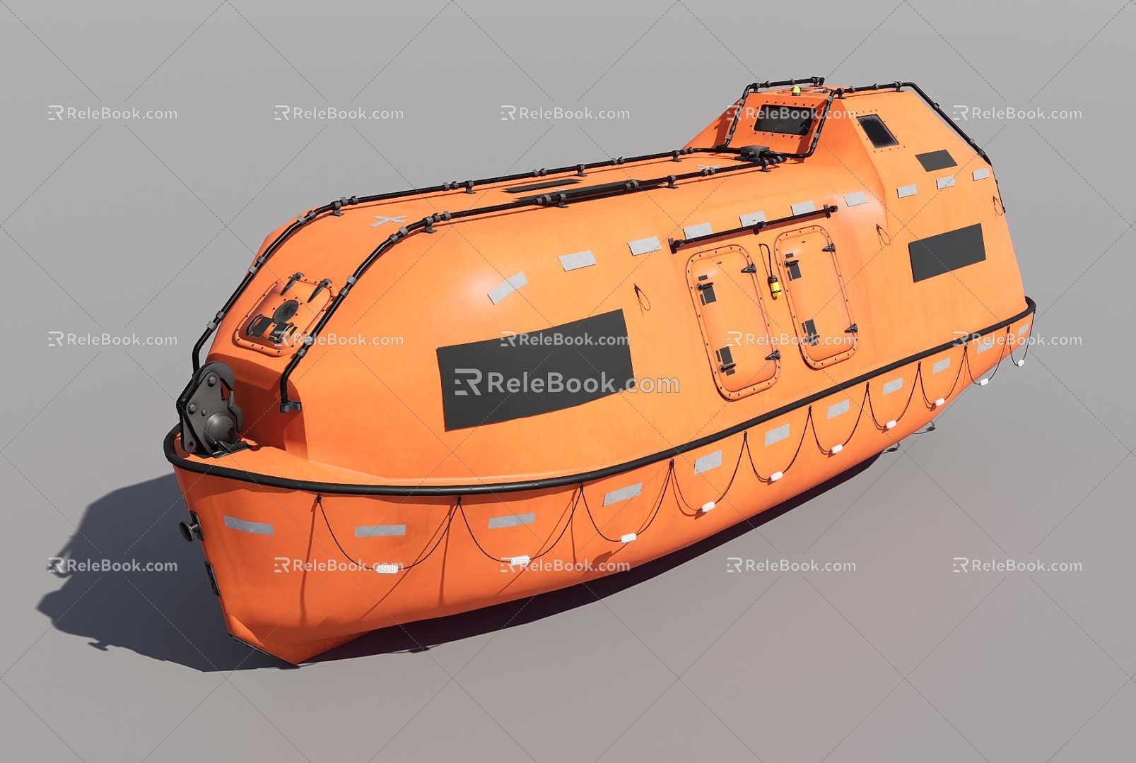 Lifeboat 3d model