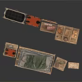 Vintage Storage Collection Featuring Wicker Bed Wooden Trunks And Red Suitcases