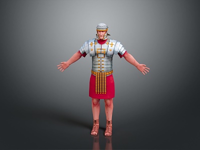 Western Samurai Western Warrior Western Hero Western Warrior Knight Hero Ancient Warrior Paladin 3d model