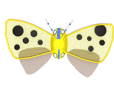 Modern Amusement Equipment Outdoor Amusement Equipment Climbing Butterfly Drilling Combination Climbing 3d model