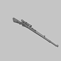 Sniper Rifle 3d model